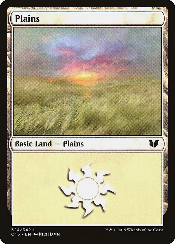 Image for Plains (324) (Commander 2015) (324) - Magic: The Gathering