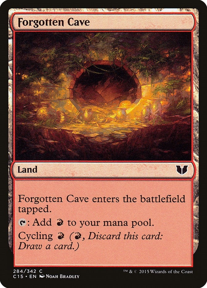 Image for Forgotten Cave (Commander 2015) (284) - Magic: The Gathering