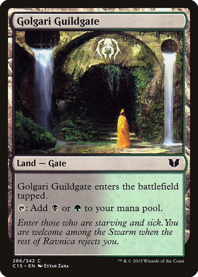 Image for Golgari Guildgate (Commander 2015) (286) - Magic: The Gathering