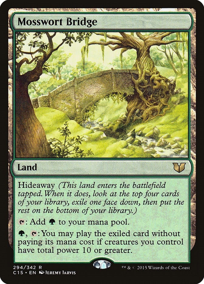 Image for Mosswort Bridge (Commander 2015) (294) - Magic: The Gathering