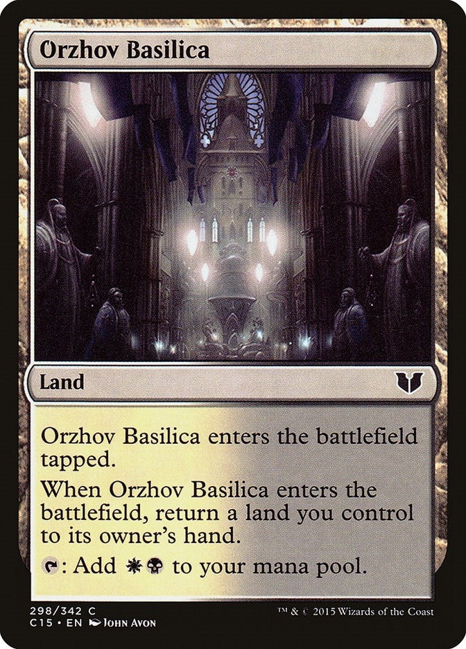 Image for Orzhov Basilica (Commander 2015) (298) - Magic: The Gathering