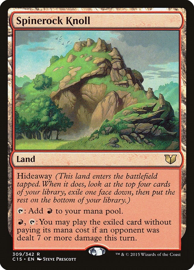 Image for Spinerock Knoll (Commander 2015) (309) - Magic: The Gathering