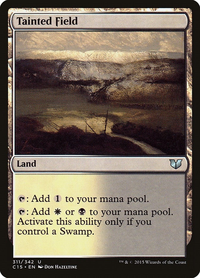 Image for Tainted Field (Commander 2015) (311) - Magic: The Gathering