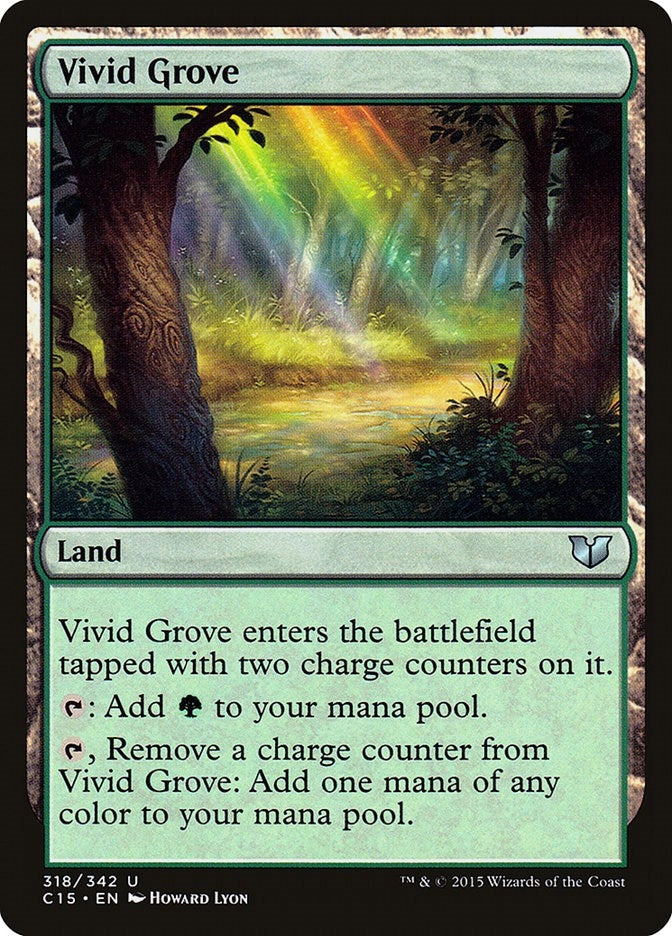 Image for Vivid Grove (Commander 2015) (318) - Magic: The Gathering
