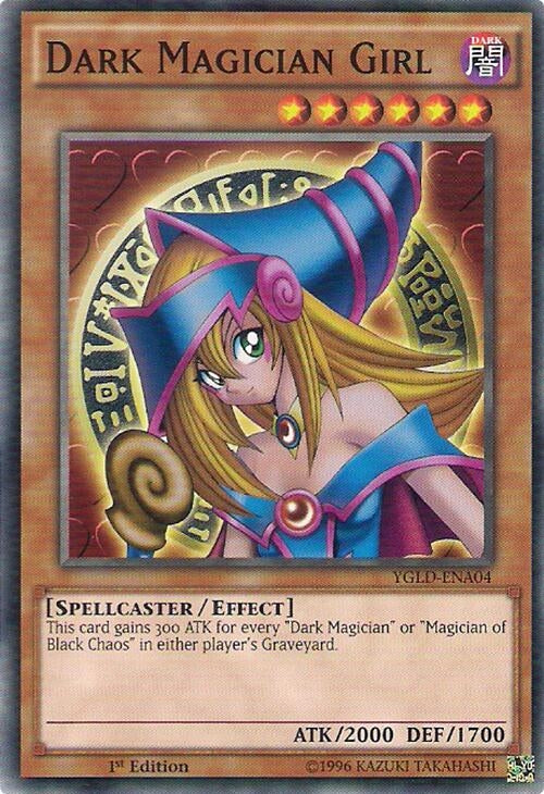 Image for Dark Magician Girl (A) (King of Games: Yugi's Legendary Decks) (YGLD-ENA04) - YuGiOh