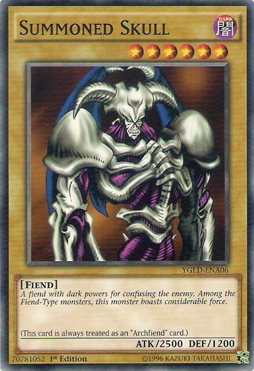 Image for Summoned Skull (King of Games: Yugi's Legendary Decks) (YGLD-ENA06) - YuGiOh
