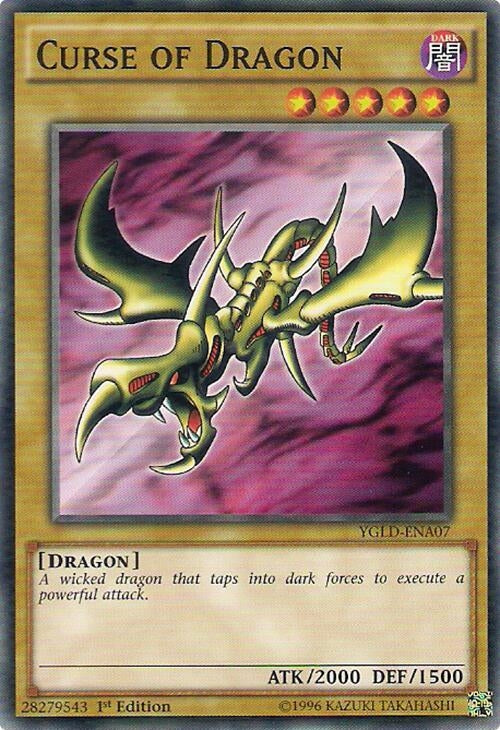 Image for Curse of Dragon (King of Games: Yugi's Legendary Decks) (YGLD-ENA07) - YuGiOh