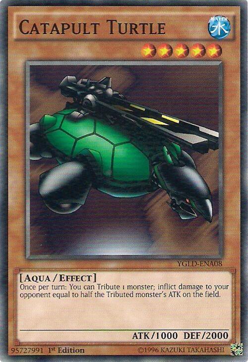 Image for Catapult Turtle (King of Games: Yugi's Legendary Decks) (YGLD-ENA08) - YuGiOh