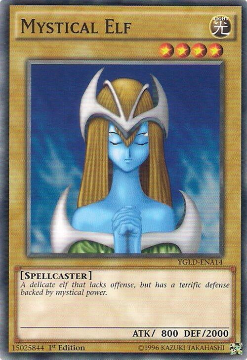 Image for Mystical Elf (King of Games: Yugi's Legendary Decks) (YGLD-ENA14) - YuGiOh