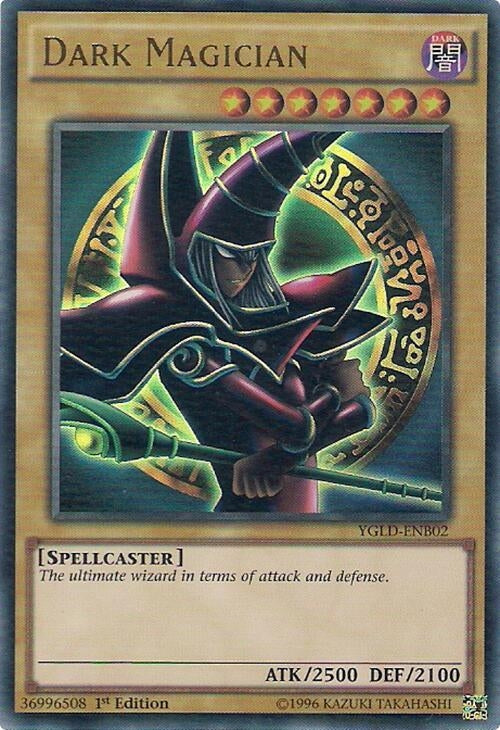 Image for Dark Magician (B) (King of Games: Yugi's Legendary Decks) (YGLD-ENB02) - YuGiOh
