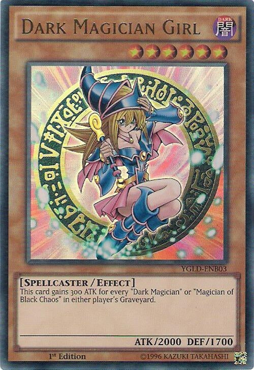 Image for Dark Magician Girl (B) (King of Games: Yugi's Legendary Decks) (YGLD-ENB03) - YuGiOh