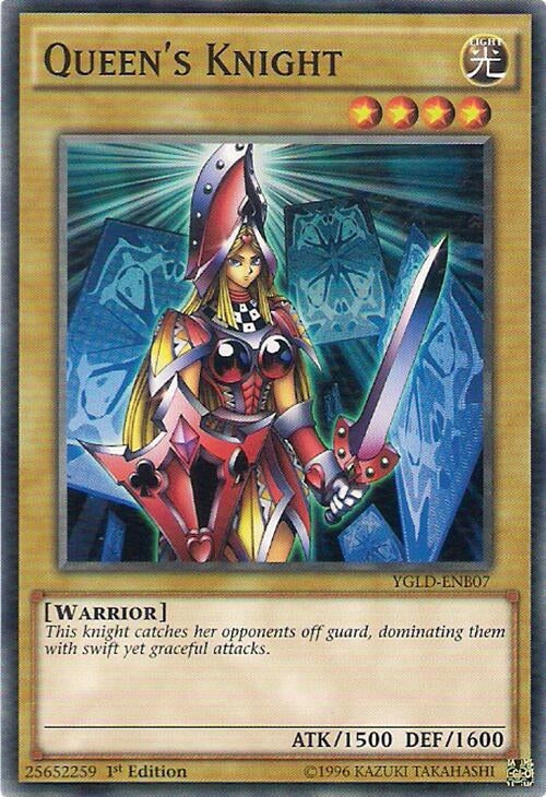 Image for Queen's Knight (B) (King of Games: Yugi's Legendary Decks) (YGLD-ENB07) - YuGiOh