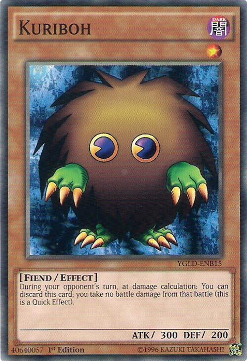 Image for Kuriboh (B) (King of Games: Yugi's Legendary Decks) (YGLD-ENB15) - YuGiOh