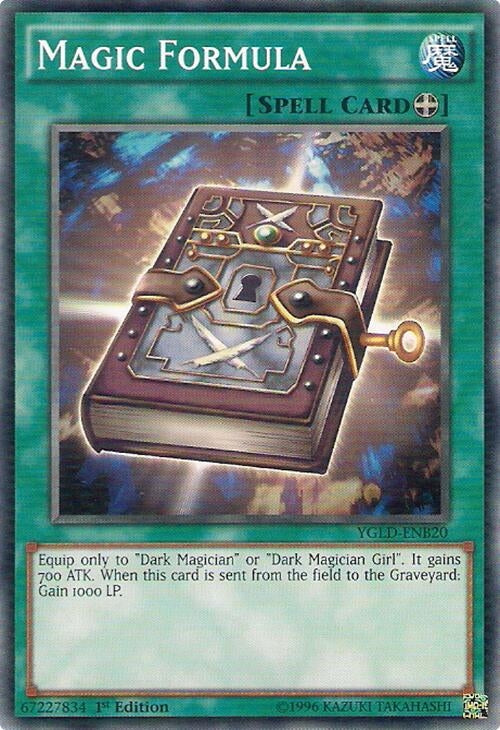 Image for Magic Formula (King of Games: Yugi's Legendary Decks) (YGLD-ENB20) - YuGiOh