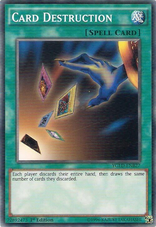 Image for Card Destruction (King of Games: Yugi's Legendary Decks) (YGLD-ENB27) - YuGiOh