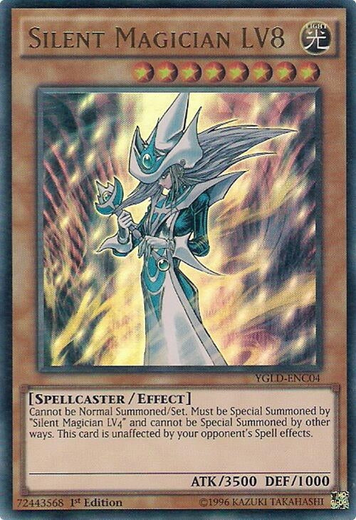 Image for Silent Magician LV8 (King of Games: Yugi's Legendary Decks) (YGLD-ENC04) - YuGiOh