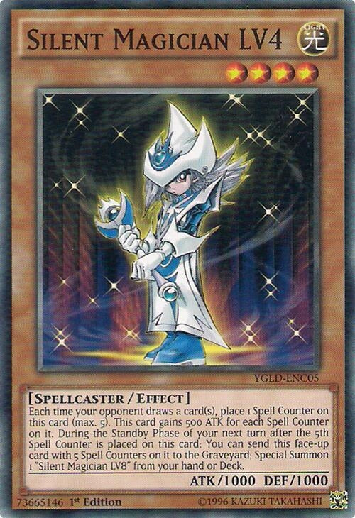 Image for Silent Magician LV4 (King of Games: Yugi's Legendary Decks) (YGLD-ENC05) - YuGiOh