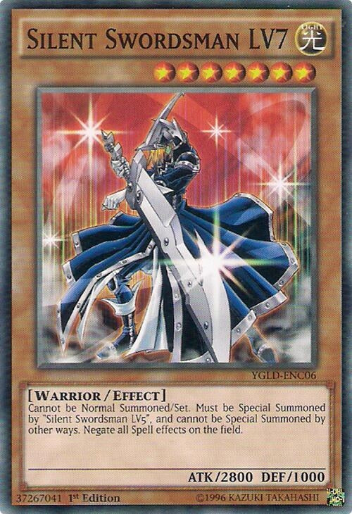 Image for Silent Swordsman LV7 (King of Games: Yugi's Legendary Decks) (YGLD-ENC06) - YuGiOh