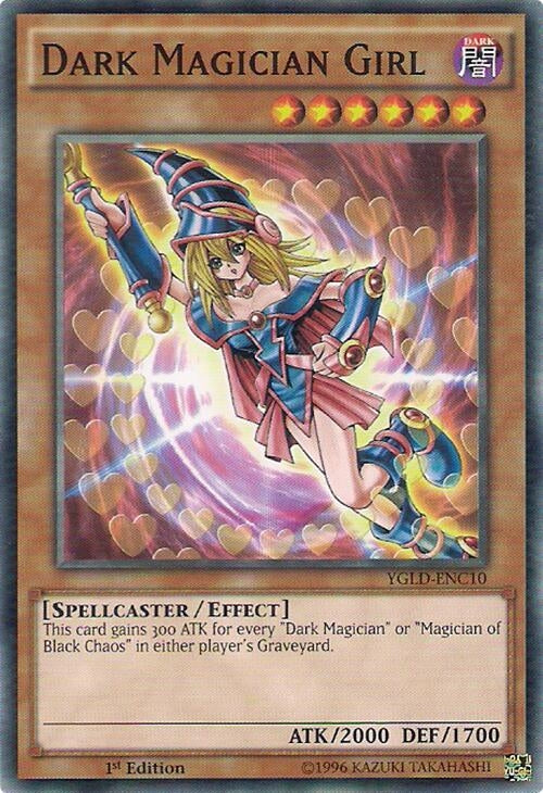 Image for Dark Magician Girl (C) (King of Games: Yugi's Legendary Decks) (YGLD-ENC10) - YuGiOh