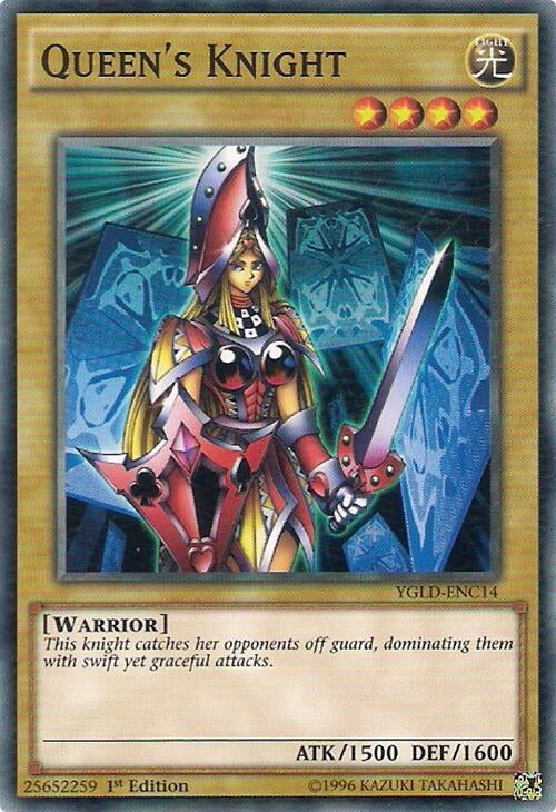 Image for Queen's Knight (C) (King of Games: Yugi's Legendary Decks) (YGLD-ENC14) - YuGiOh
