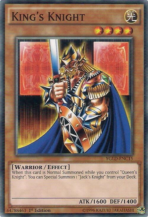 Image for King's Knight (C) (King of Games: Yugi's Legendary Decks) (YGLD-ENC15) - YuGiOh