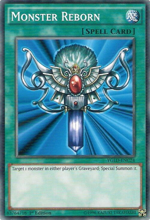 Image for Monster Reborn (C) (King of Games: Yugi's Legendary Decks) (YGLD-ENC24) - YuGiOh