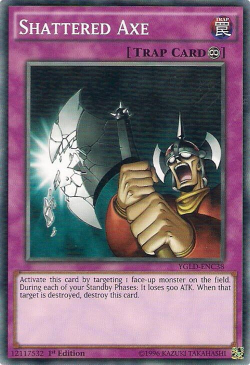 Image for Shattered Axe (King of Games: Yugi's Legendary Decks) (YGLD-ENC38) - YuGiOh