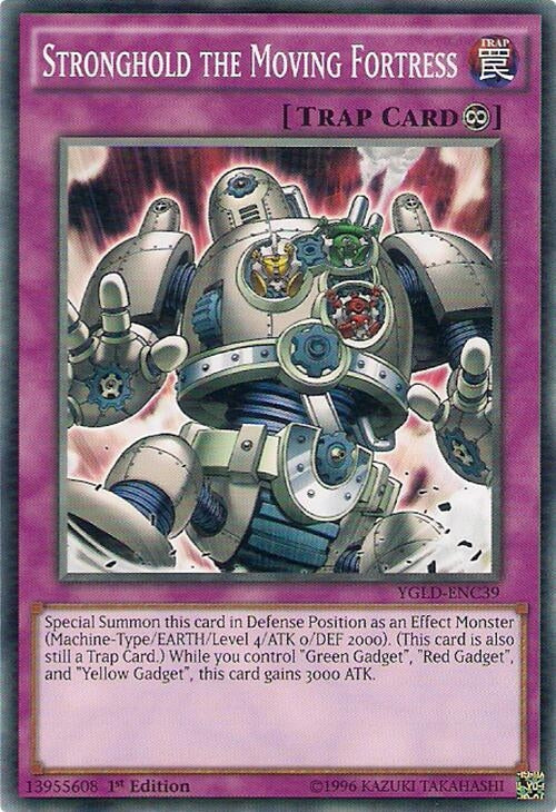 Image for Stronghold the Moving Fortress (King of Games: Yugi's Legendary Decks) (YGLD-ENC39) - YuGiOh