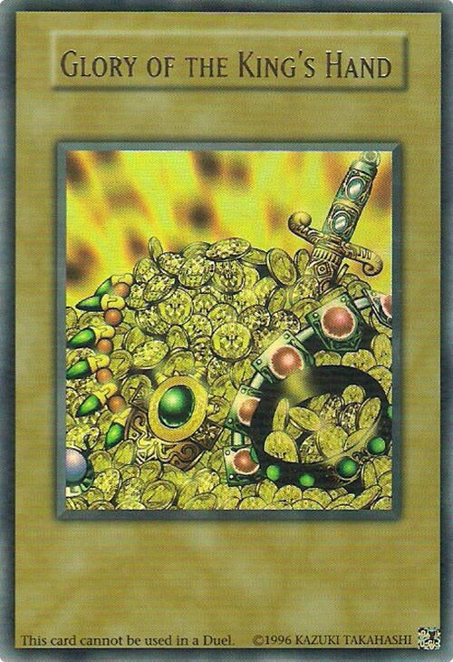 Image for Glory of the King's Hand (King of Games: Yugi's Legendary Decks) (N/A) - YuGiOh