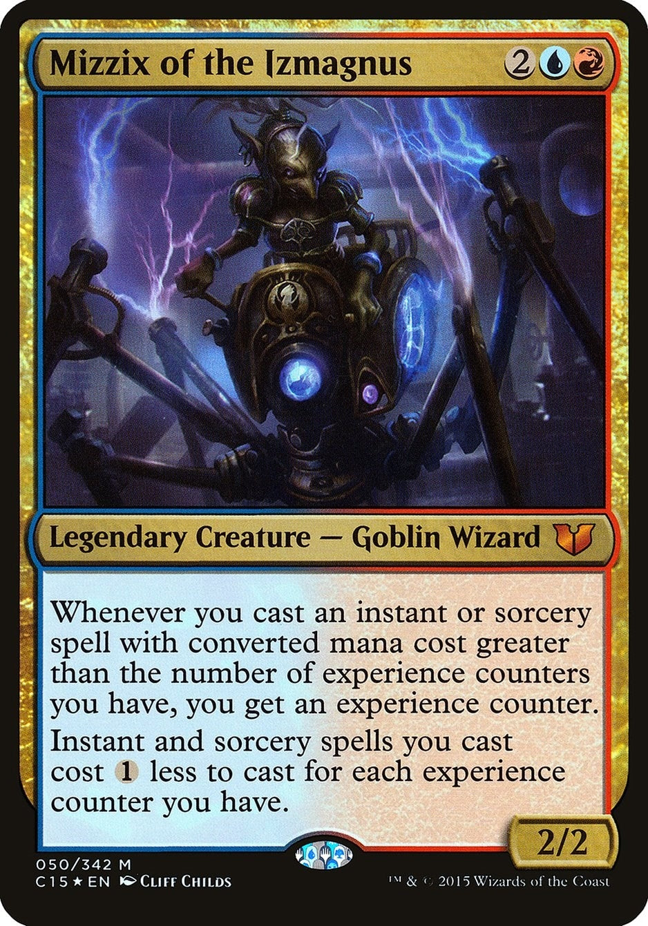 Image for Mizzix of the Izmagnus (Commander 2015) (Oversize Cards) (50) - Magic: The Gathering