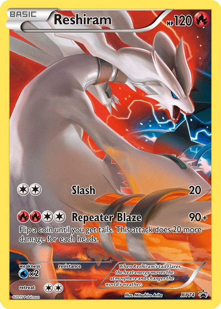 Image for Reshiram (Full Art Promo) (XY Promos) (XY74) - Pokemon