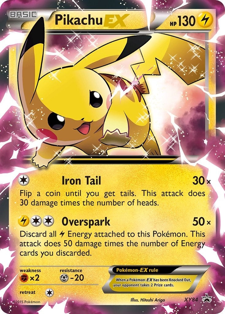 Image for Pikachu EX - XY84 (XY Promos) (XY84) - Pokemon
