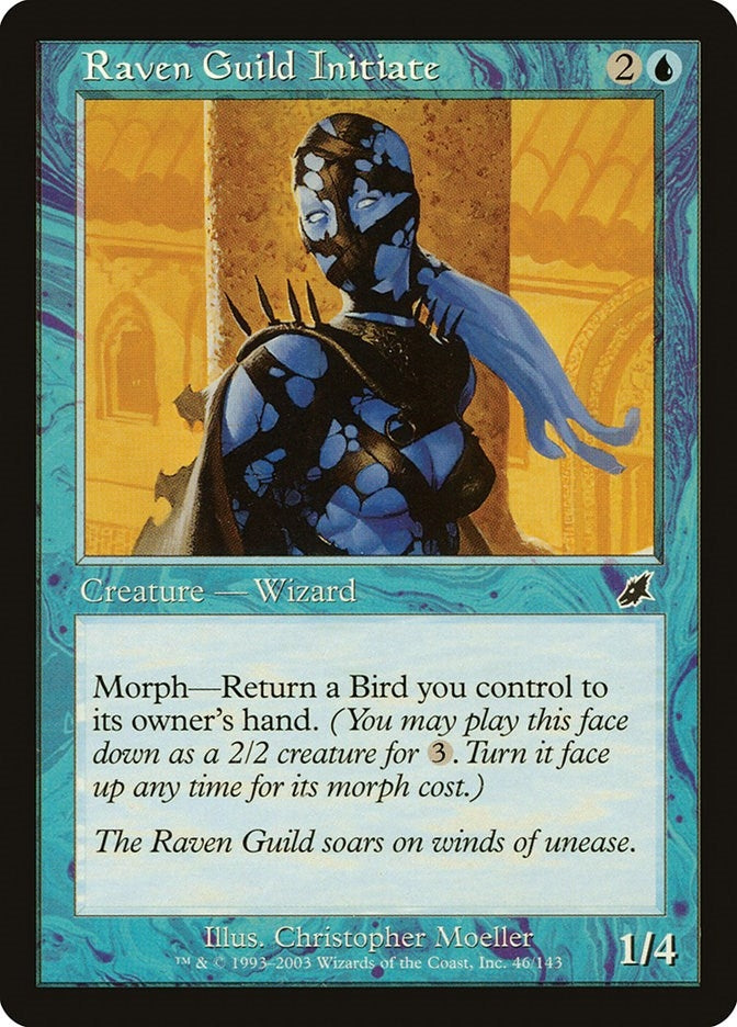 Image for Raven Guild Initiate (Scourge) (46) - Magic: The Gathering