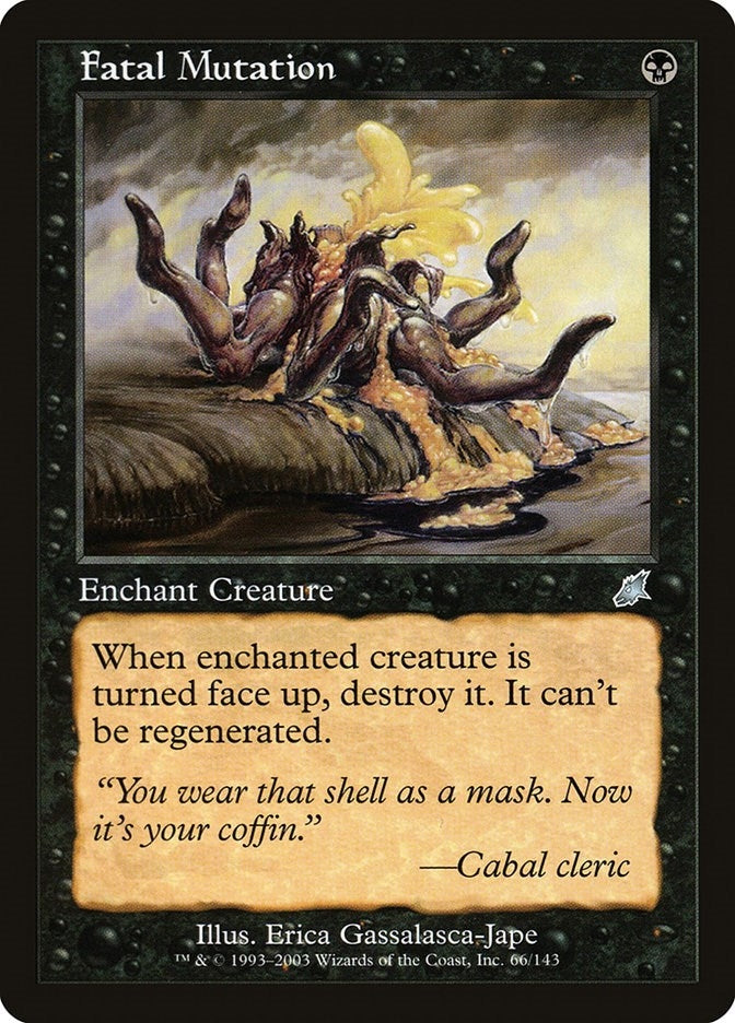 Image for Fatal Mutation (Scourge) (66) - Magic: The Gathering