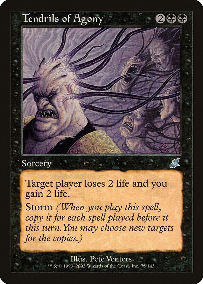 Image for Tendrils of Agony (Scourge) (75) - Magic: The Gathering