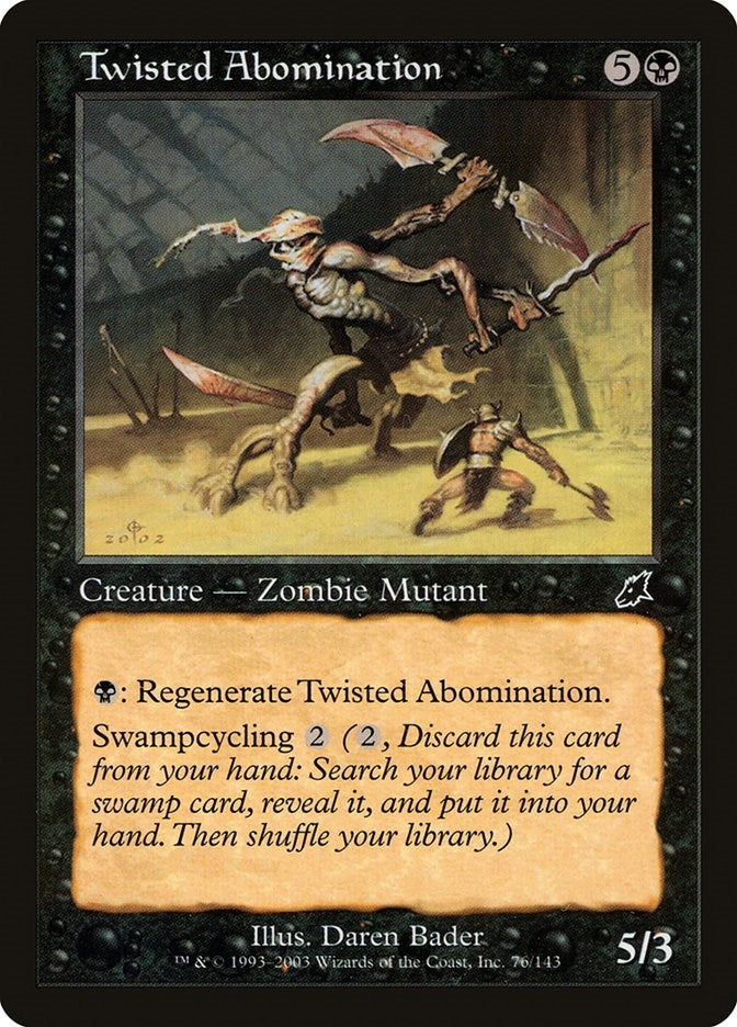 Image for Twisted Abomination (Scourge) (76) - Magic: The Gathering