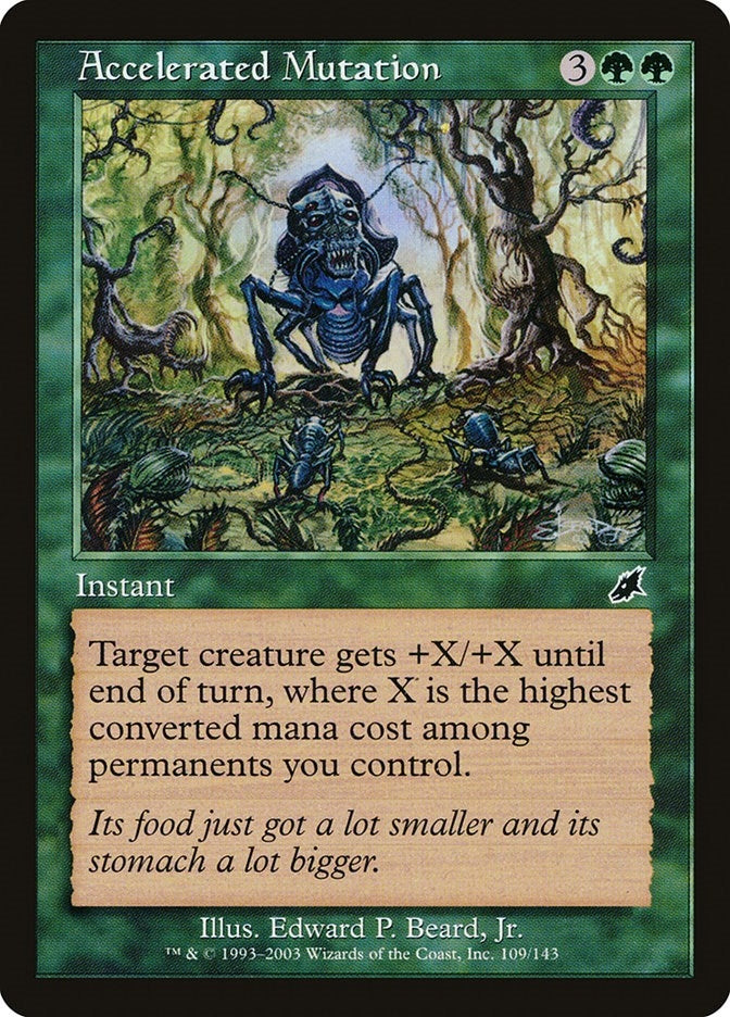 Image for Accelerated Mutation (Scourge) (109) - Magic: The Gathering