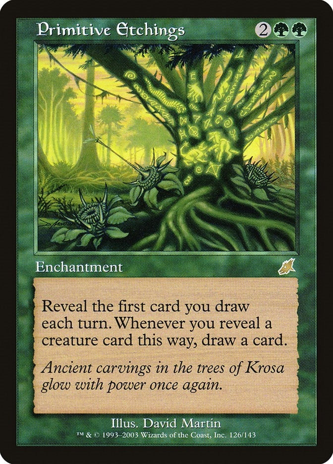 Image for Primitive Etchings (Scourge) (126) - Magic: The Gathering