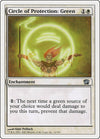 Image for Circle of Protection: Green (8th Edition) (12) - Magic: The Gathering