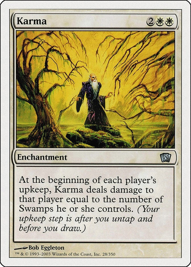 Image for Karma (8th Edition) (28) - Magic: The Gathering