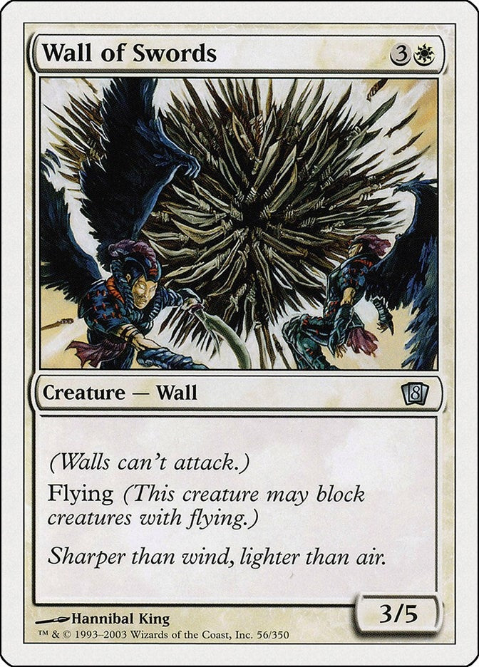 Image for Wall of Swords (8th Edition) (56) - Magic: The Gathering