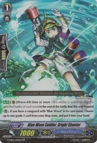 Image for Blue Wave Soldier, Bright Shooter (G-CB02: Commander of the Incessant Waves) (G-CB02/009EN) - Cardfight Vanguard