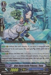 Image for Blue Storm Battle Princess, Theta (G-CB02: Commander of the Incessant Waves) (G-CB02/010EN) - Cardfight Vanguard