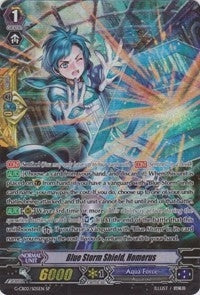 Image for Blue Storm Shield, Homerus (SP) (G-CB02: Commander of the Incessant Waves) (G-CB02/S05EN) - Cardfight Vanguard