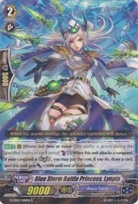 Image for Blue Storm Battle Princess, Lynpia (G-CB02: Commander of the Incessant Waves) (G-CB02/018EN) - Cardfight Vanguard