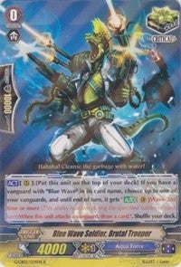 Image for Blue Wave Soldier, Brutal Trooper (G-CB02: Commander of the Incessant Waves) (G-CB02/024EN) - Cardfight Vanguard