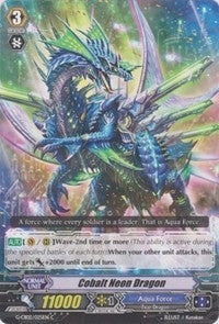 Image for Cobalt Neon Dragon (G-CB02: Commander of the Incessant Waves) (G-CB02/025EN) - Cardfight Vanguard