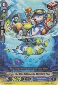 Image for Sea Otter Soldier of the Blue Storm Fleet (G-CB02: Commander of the Incessant Waves) (G-CB02/037EN) - Cardfight Vanguard