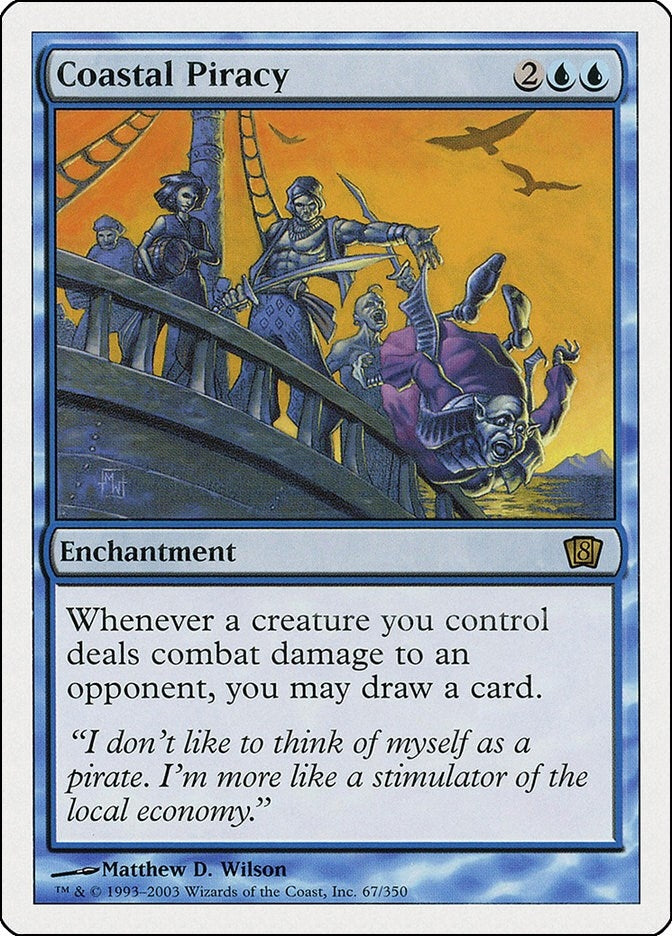 Image for Coastal Piracy (8th Edition) (67) - Magic: The Gathering