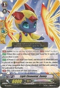Image for Light Elemental, Sunny (Promo Cards) (PR/0227EN) - Cardfight Vanguard